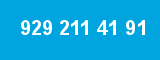 929 211 41 91